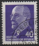 Stamps Germany -  Chairman Walter Ullbricht