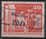 Stamps Germany -  Menmorial Halle