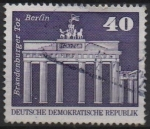 Stamps Germany -  Puerta d' Brandesburg