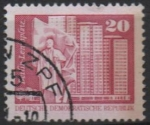 Stamps Germany -  Estatua d' Lenin