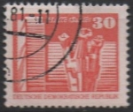 Stamps Germany -  Menmorial Halle