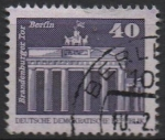 Stamps Germany -  Puerta d' Brandesburg