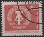 Stamps Germany -  Escudo d' DDR