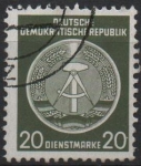 Sellos de Europa - Alemania -  Escudo d' DDR