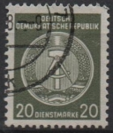 Sellos de Europa - Alemania -  Escudo d' DDR