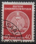 Sellos de Europa - Alemania -  Escudo d' DDR