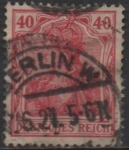 Stamps Germany -  Alegoria d' Alemania