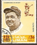 Stamps United Arab Emirates -  Base Ball