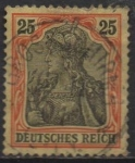 Stamps Germany -  Alegoria d' Alemania