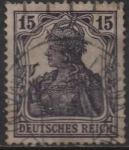 Stamps Germany -  Alegoria d' Alemania