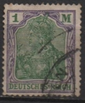 Stamps Germany -  Alegoria d' Alemania