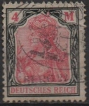 Stamps Germany -  Alegoria d' Alemania