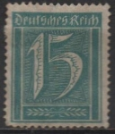 Stamps Germany -  Alegoria d' Alemania