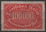 Stamps Germany -  Cifras