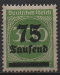 Stamps Germany -  Cifras