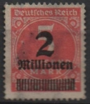 Stamps Germany -  Cifras