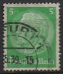 Stamps Germany -  Pres. Von Hindenburg