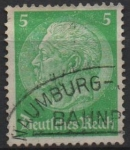 Stamps Germany -  Pres. Von Hindenburg