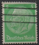 Stamps Germany -  Pres. Von Hindenburg