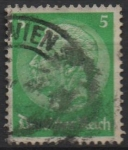 Stamps Germany -  Pres. Von Hindenburg