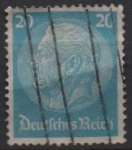 Stamps Germany -  Pres. Von Hindenburg