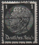 Stamps Germany -  Pres. Von Hindenburg