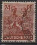 Stamps Germany -  Cosecha d' trigo