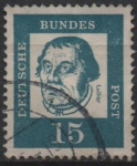 Stamps Germany -  Martin Luther