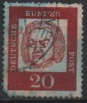 Stamps Germany -  Johann Sebastian Bach