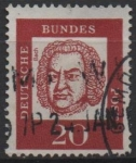 Stamps Germany -  Johann Sebastian Bach