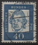 Stamps Germany -  Gotthold Ephraim