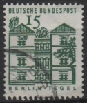 Stamps Germany -  Castillo d' tegel