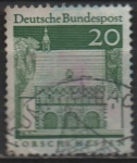 Stamps Germany -  Dresden.Portico,Lorsch