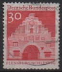 Stamps Germany -  Nordertor, Flensburgo