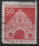 Stamps Germany -  Nordertor, Flensburgo