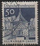 Stamps Germany -  Puerta d' castillo Ellwangen