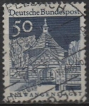 Stamps Germany -  Puerta d' castillo Ellwangen