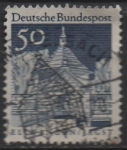 Stamps Germany -  Puerta d' castillo Ellwangen