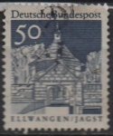 Stamps Germany -  Puerta d' castillo Ellwangen