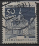 Stamps Germany -  Puerta d' castillo Ellwangen