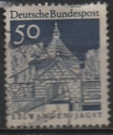 Stamps Germany -  Puerta d' castillo Ellwangen