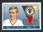 Stamps United Arab Emirates -  YtAj101D - Karl-Heinz Schneider (Ajman)