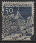 Stamps Germany -  Puerta d' castillo Ellwangen