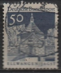 Stamps Germany -  Puerta d' castillo Ellwangen