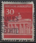 Stamps Germany -  Puerta d' Brandenburgo