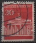 Stamps Germany -  Puerta d' Brandenburgo