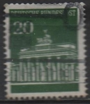 Stamps Germany -  Puerta d' Brandenburgo