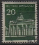 Sellos de Europa - Alemania -  Puerta d' Brandenburgo