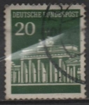 Stamps Germany -  Puerta d' Brandenburgo