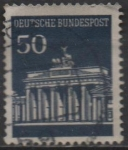 Stamps Germany -  Puerta d' Brandenburgo